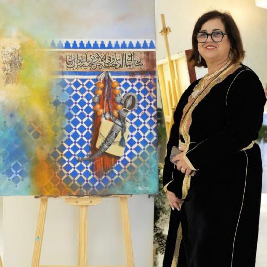 ليلى بنشقرون… حين يتحول الشغف المؤجل إلى لوحات تنبض بذاكرة التراث المغربي  