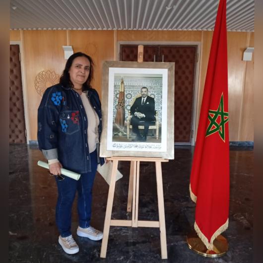 نجاة براهمي … حين يتحوّل الإحساس إلى لون، والفن إلى لغة للروح