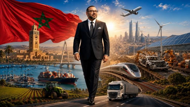 المغرب.. عرش الريادة الصناعية في إفريقيا ورؤية ملكية تصنع المستقبل   