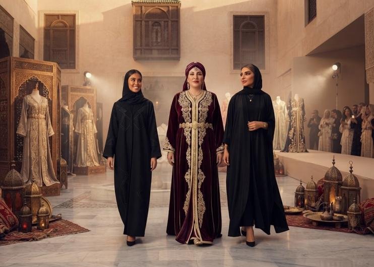 عرشُ الهيبةِ والوقار: سِفْرُ الأصالةِ في ملامحِ المرأةِ العربيةِ والمغربيةِ والخليجية  