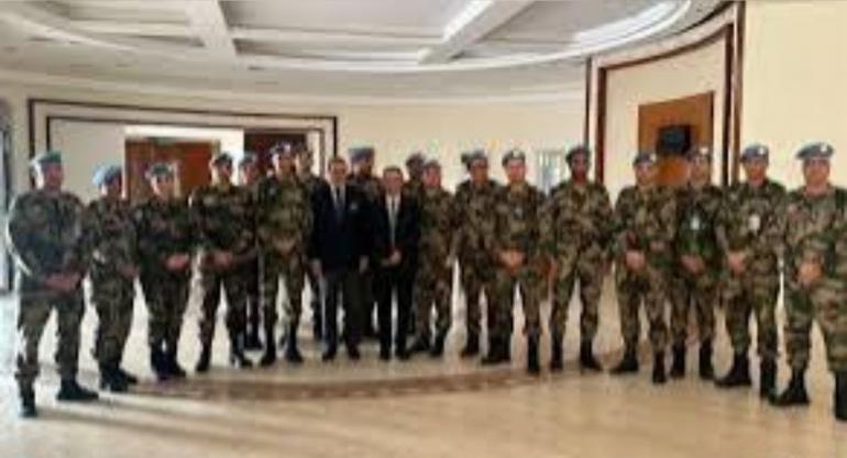 المغرب يرسخ دوره كركيزة للسلام في إفريقيا الوسطى: السفير هلال يلتقي بالتجريدة المغربية في بانغي  