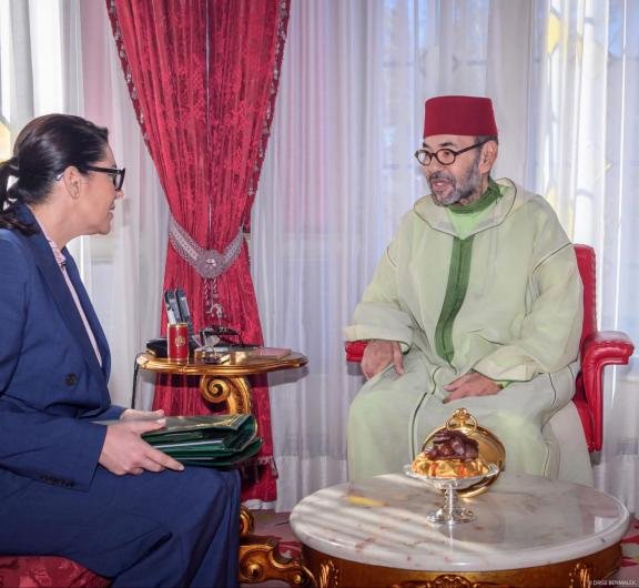 جلالة الملك محمد السادس يستقبل فاطمة الزهراء المنصوري ويؤكد ضرورة حكومة جادة ومسؤولة لمواجهة تحديات المرحلة المقبلة  