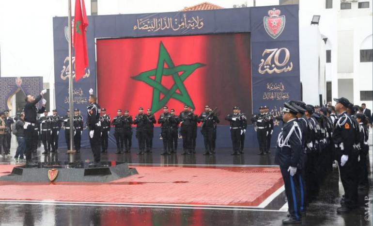 ولاية أمن الدار البيضاء تخلد الذكرى ال 70 لتأسيس المديرية العامة للأمن الوطني      