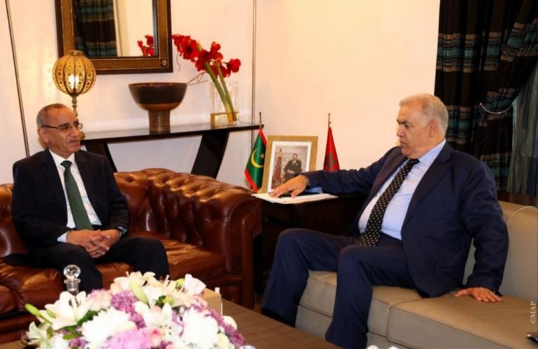 السيد عبد الوافي لفتيت يجري مباحثات بالرباط مع نظيره الموريتاني   