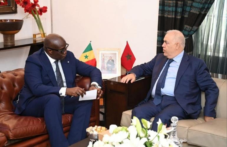 السيد لفتيت يستقبل وزير الداخلية والأمن العام السنغالي  
