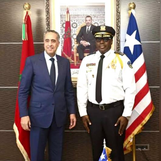 السيد حموشي يستقبل المفتش العام لشرطة ليبيريا لتأسيس مرحلة جديدة من التعاون الاستراتيجي       