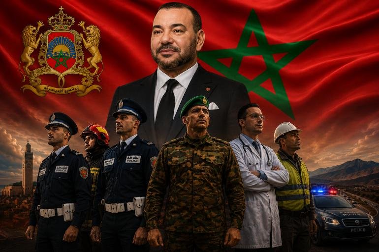     رجال يخدمون الوطن.. تحت الراية المغربية يتحول الإخلاص إلى عقيدة، ويصبح الواجب طريقاً لصناعة المجد وكتابة التاريخ   