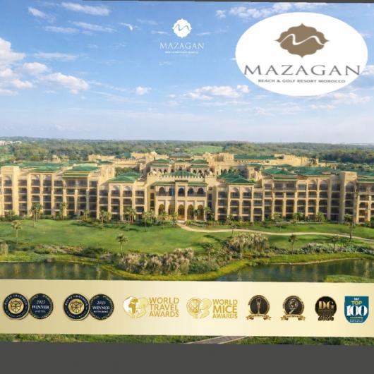 منتجع مازاغان يتألق عالمياً في 2025 ويحصد حصاداً قياسياً من الجوائز الدولية  